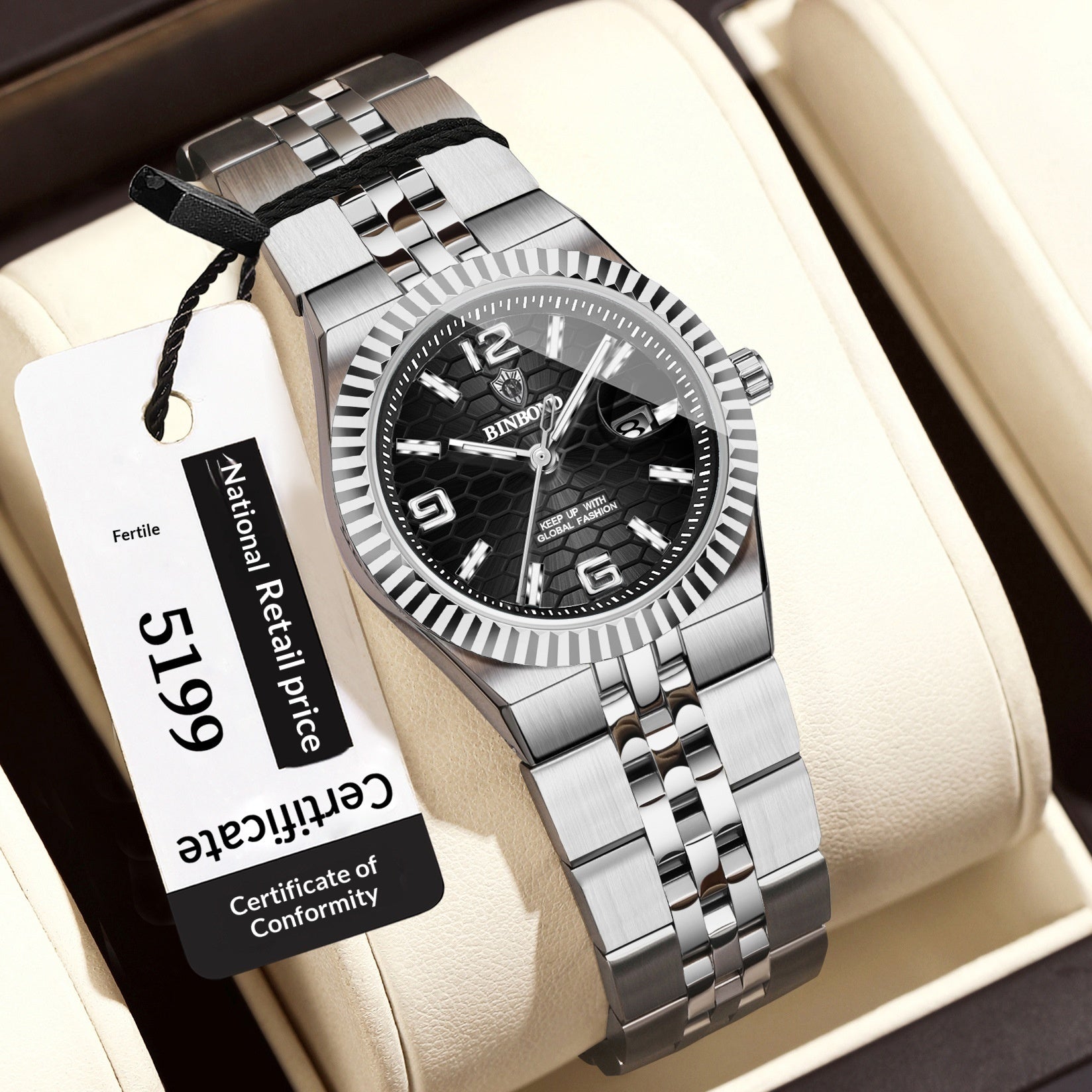 Womens Waterproof Casual Watch New Korean-style Fashion Design