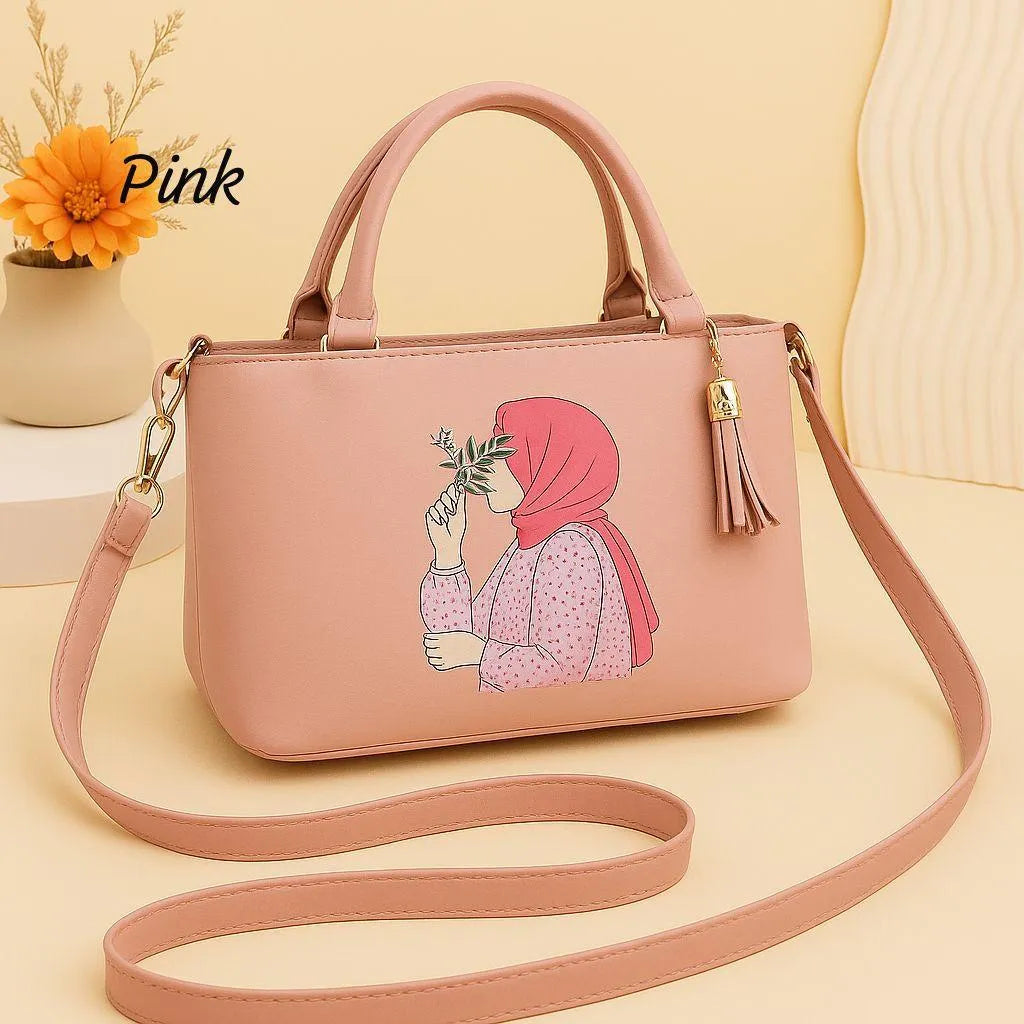 Women's PU Leather Printed Shoulder Bag