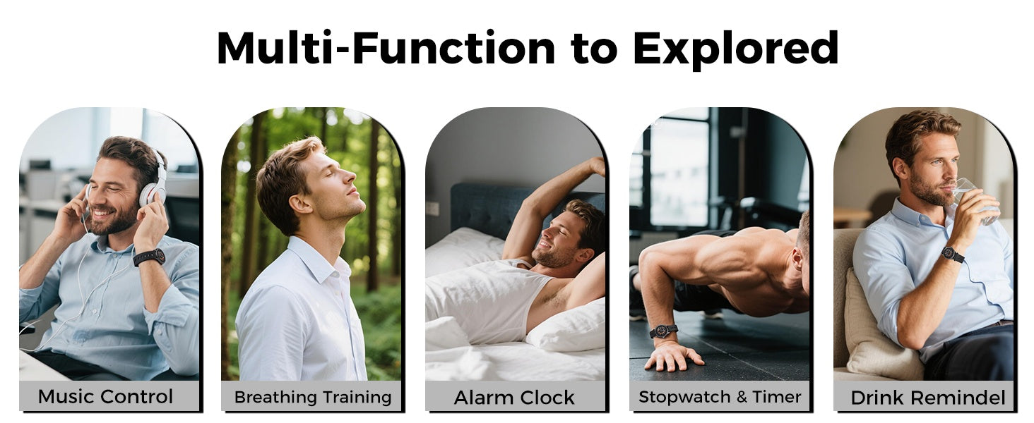 New 1.43-inch Disc Smart Watch Fitness Tracker