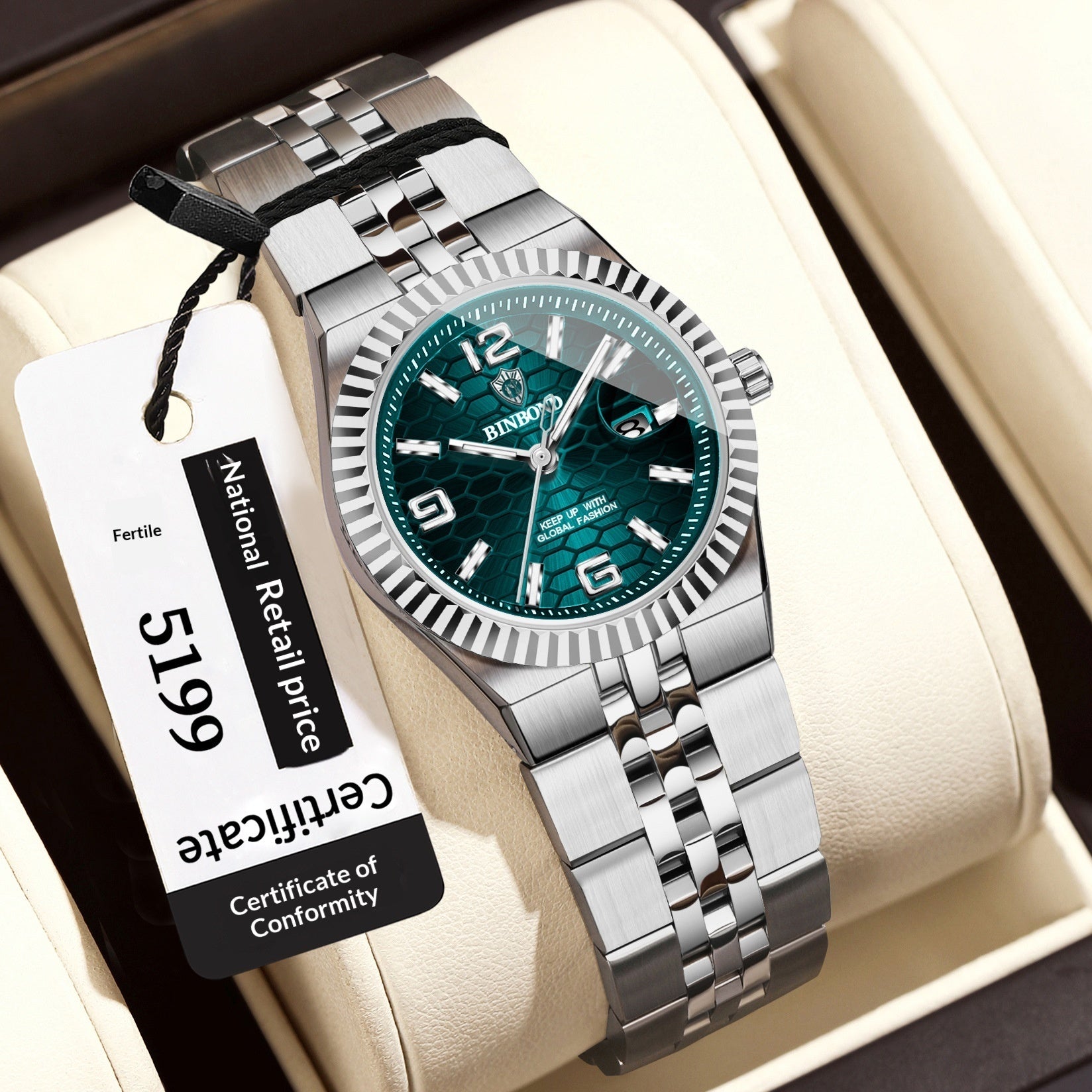 Womens Waterproof Casual Watch New Korean-style Fashion Design