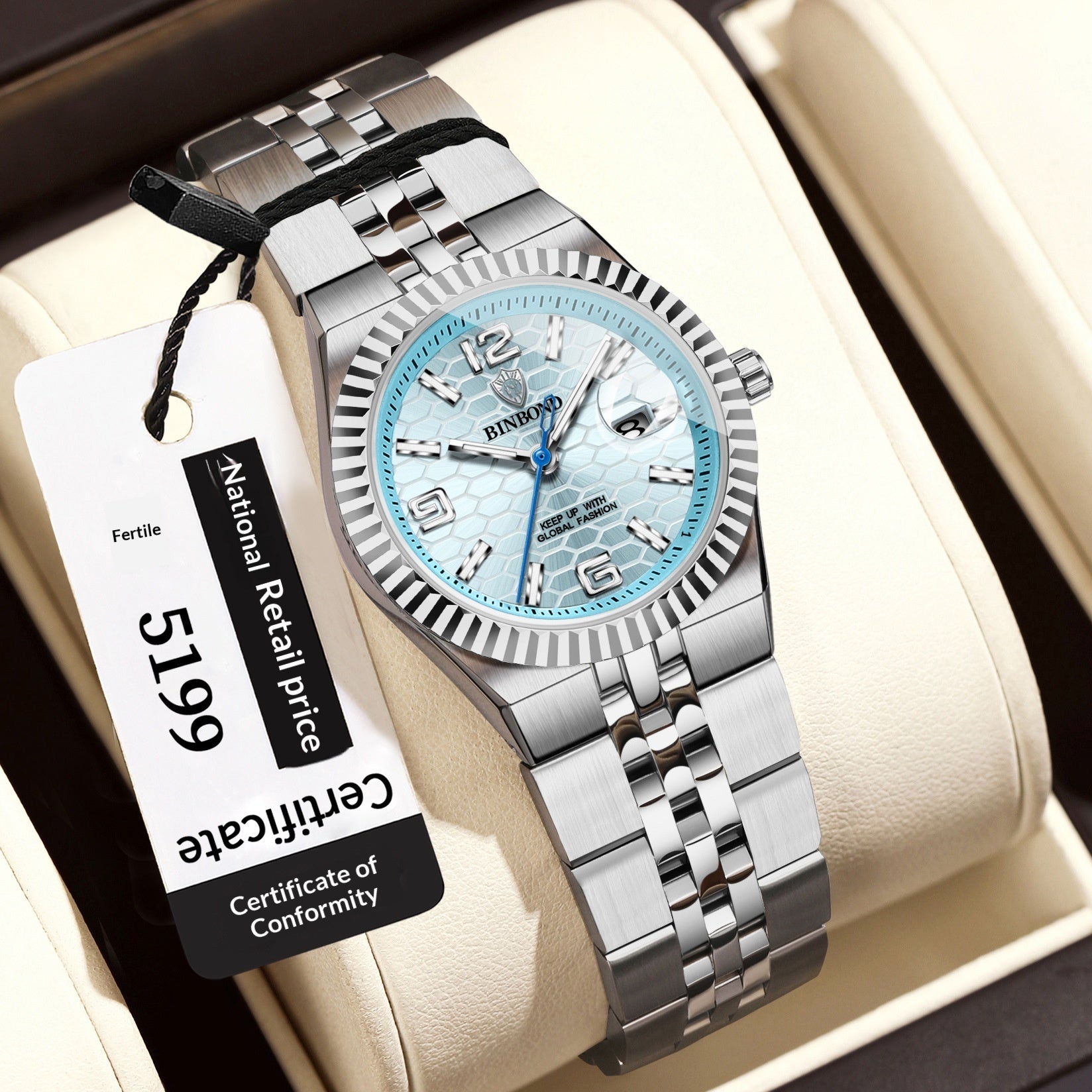 Womens Waterproof Casual Watch New Korean-style Fashion Design