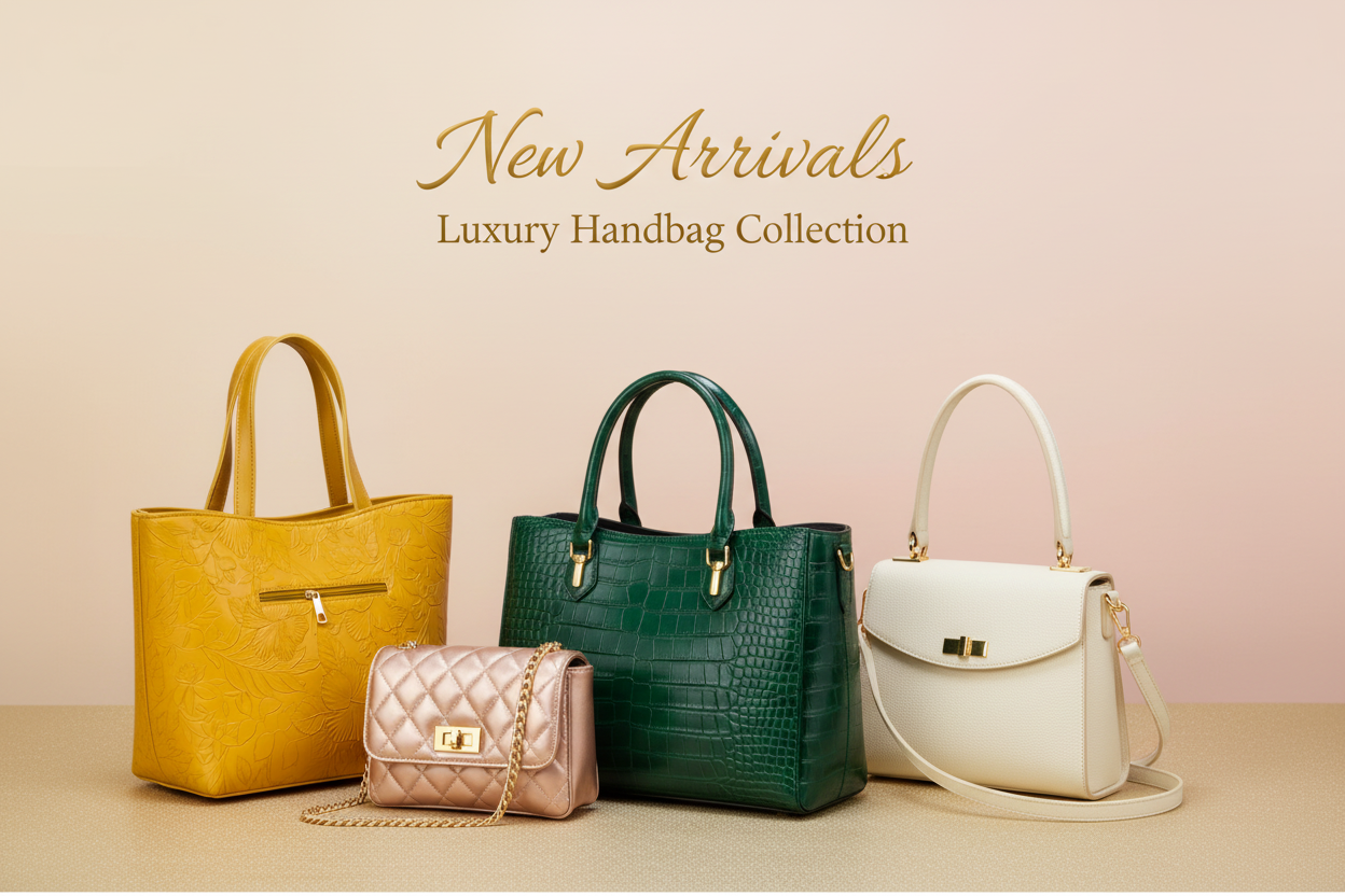 New Arrivals Handbag Banner